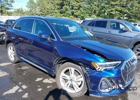 2021 Audi Q3 Premium Plus 45 Tfsi S Line Quattro Tiptronic from USA, damaged, VIN WA1EECF30M1059750